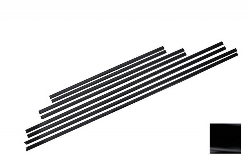 Add On Türleisten Seitenaufkleber Schwarz Lichter drehen für MERCEDES W463 89-15 CarPartsTuning