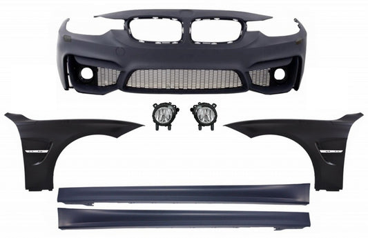 Body Kit für BMW 3er F30 F31 11+ Stoßstange kotflügel Seitenschweller M3 Design CarPartsTuning