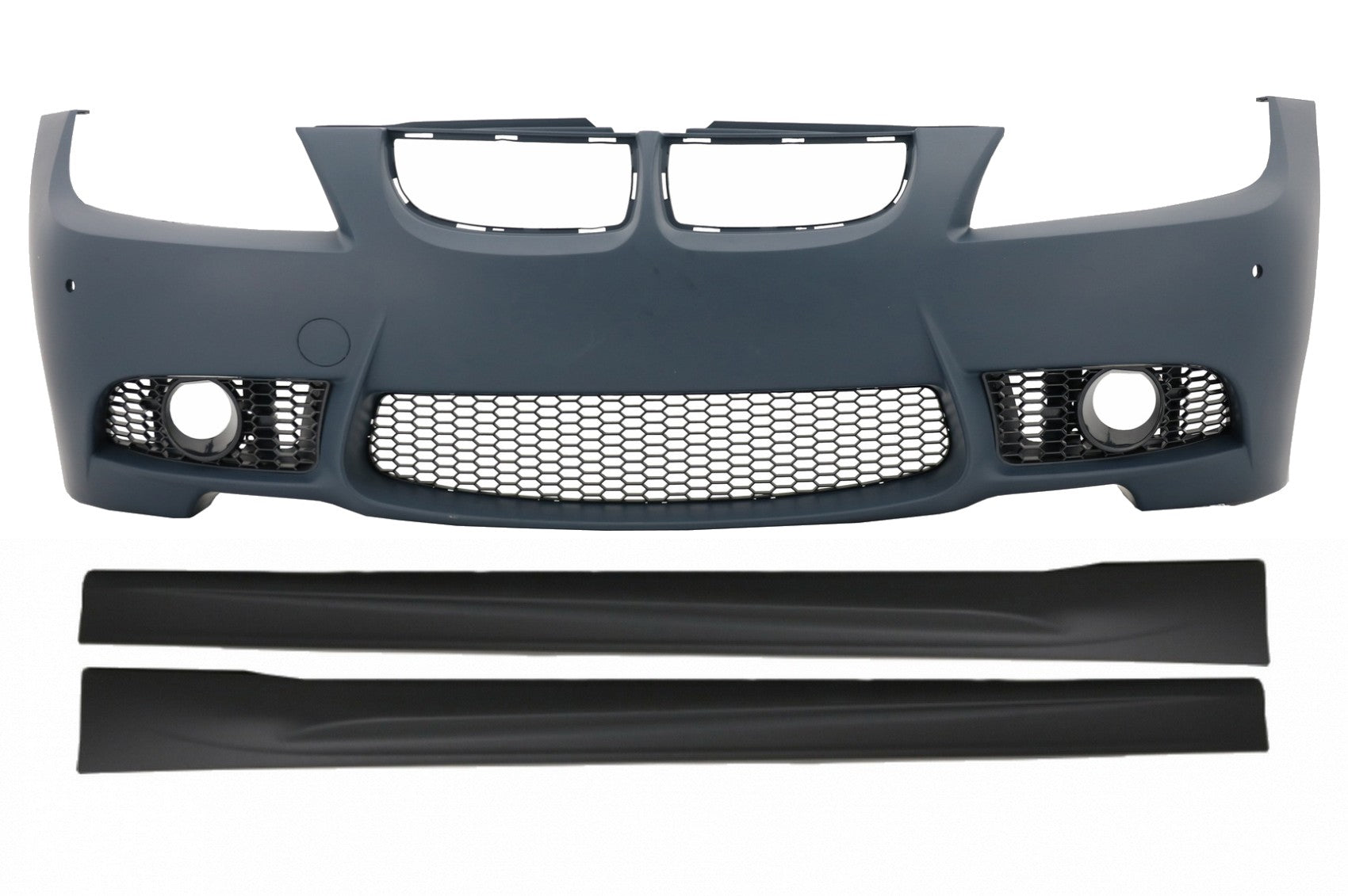 Stoßstange für BMW 3er E90 E91 05-08 Seitenschweller Non LCI M3 Design CarPartsTuning