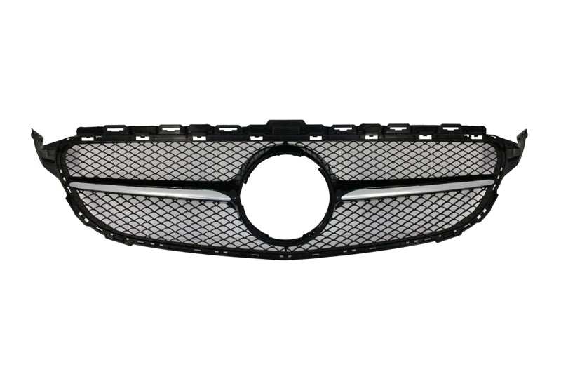 Frontstoßstange & Gitter und Diffusor für MERCEDES C W205 S205 14-18 C63 Look CarPartsTuning