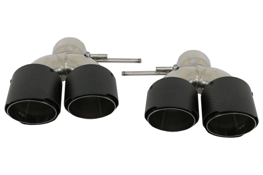 Kohlefaser-Auspuffspitzen Geeignet Für Land Rover Range Rover Und SUV-Einlass 7,8 Cm KITT Professional Exhaust Systems