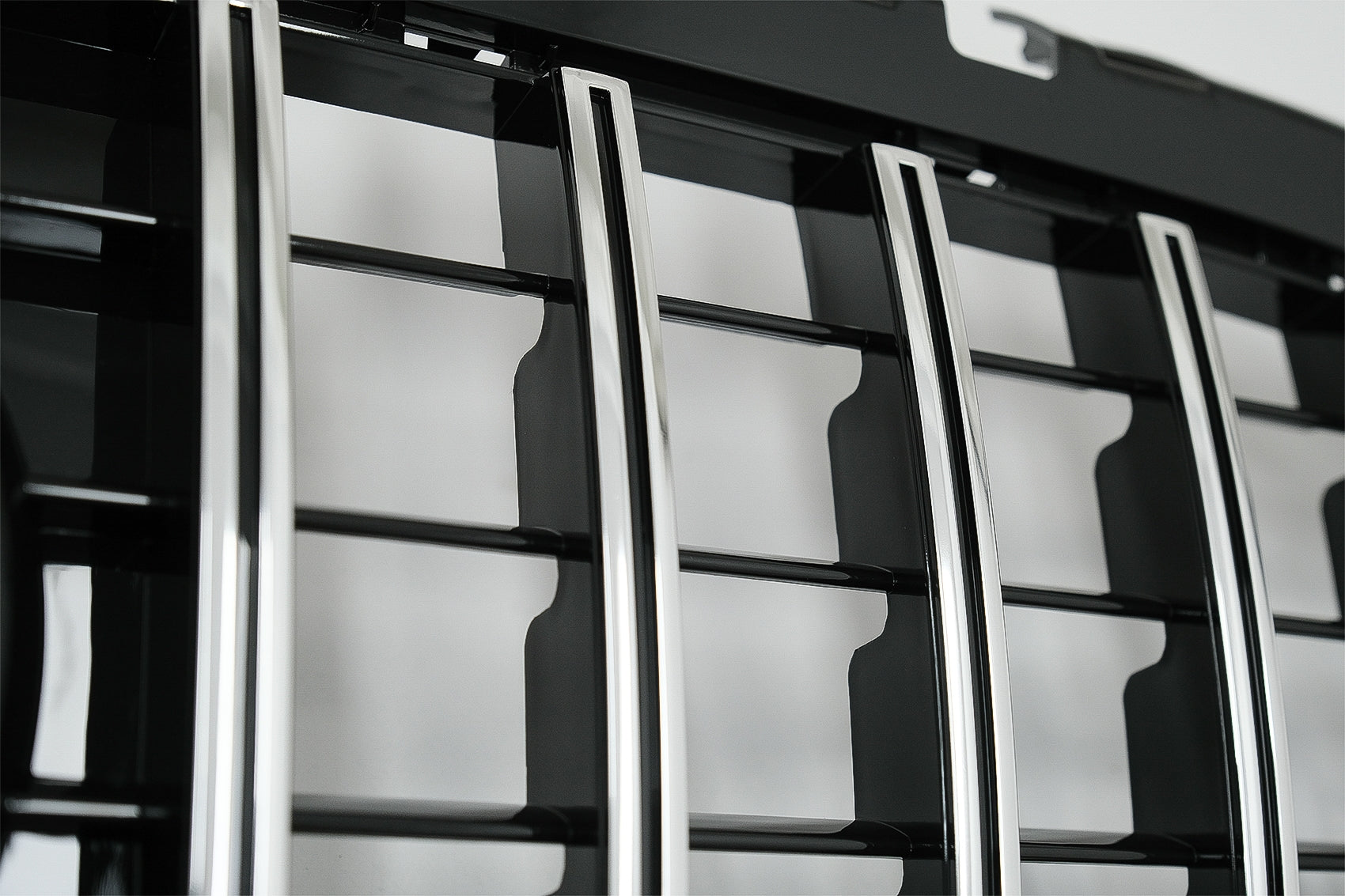 Gitter für Mercedes A W177 V177 04.2018+ GT-R Panamericana Look Schwarz Chrom CarPartsTuning