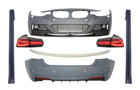 BodyKit für BMW F30 11+Stoßstange Rücklichter Seitenschweller M-Performance Look CarPartsTuning