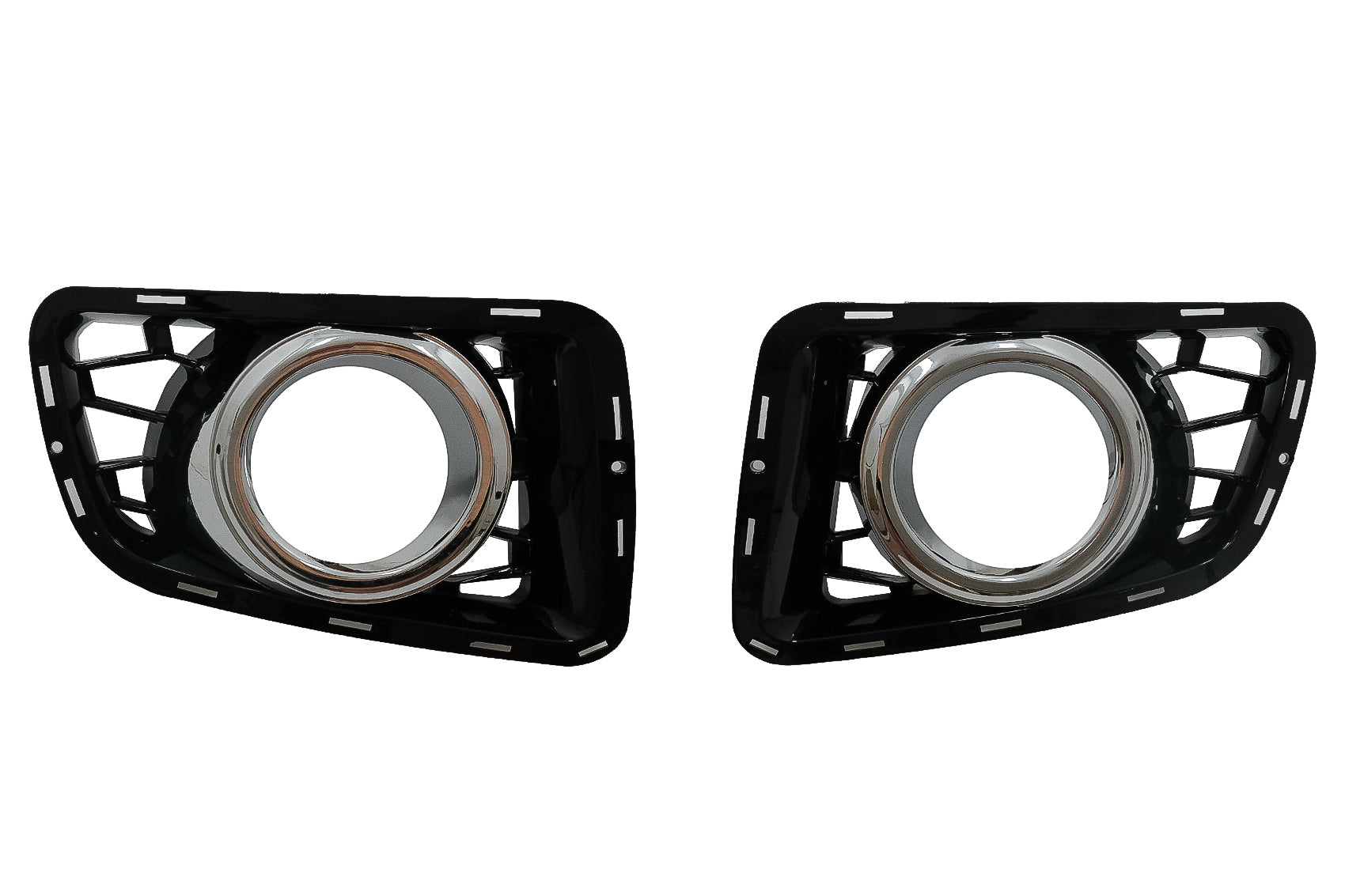 Nebelscheinwerferabdeckungen Passend Für Land Rover Range Rover Vogue III L322 (2010-2012) Autobiography Design Black Edition KITT