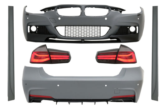 Kit für BMW F30 11-19 LED Rückleuchten Roter Rauch Dynamisches Licht M LCI Look CarPartsTuning