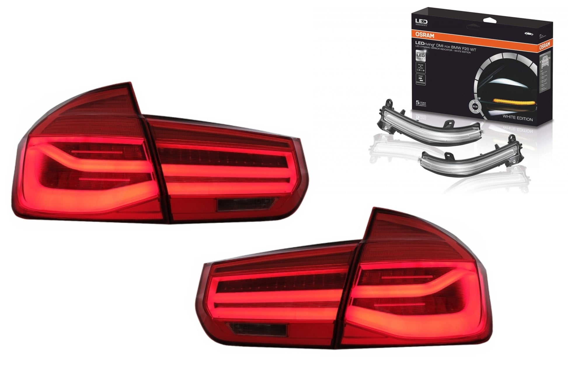 Lightning Conversion Kit LCI Look für BMW F30 11-19 Licht LED Spiegel Blinker CarPartsTuning