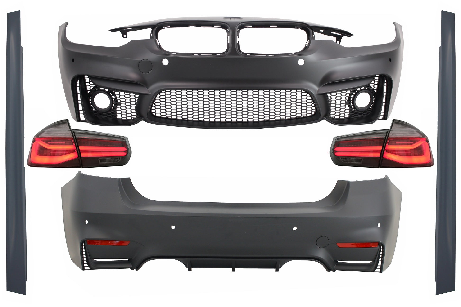 Body Kit für BMW F30 11-19 Stoßstangengitter LED Rücklichter EVO II M3 CS Design CarPartsTuning