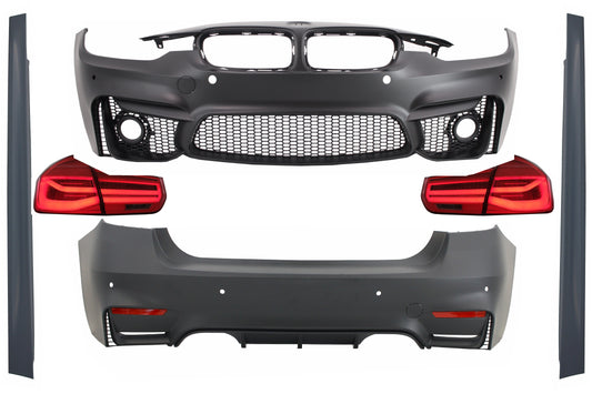 Body Kit für BMW F30 11-19 Stoßstangengitter LED Rücklichter EVO II M3 CS Design CarPartsTuning