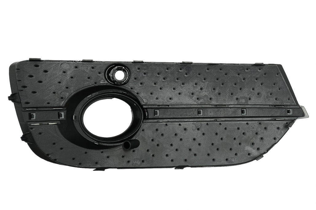 Nebelscheinwerfer abdeckungen Seitengitter für Audi Q3 8U 11-14 RS Look Schwarz CarPartsTuning