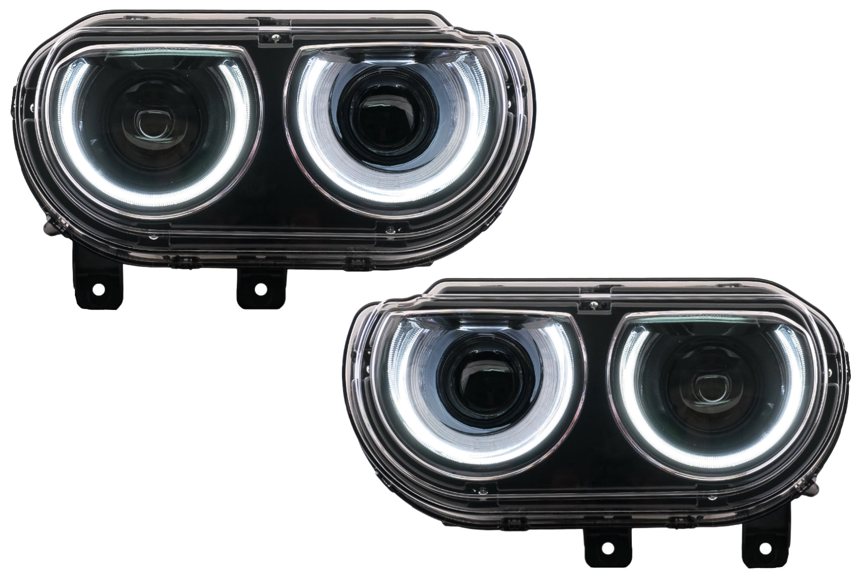 Scheinwerfer LED DRL für Dodge Challenger 2008-2014 Dynamische Lichter CarPartsTuning