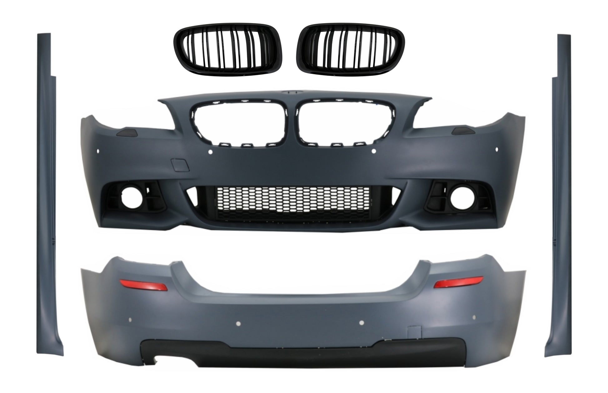 Bodykit für BMW 5er F10 LCI 14-17 Stoßstange gitter M-Technik Design CarPartsTuning