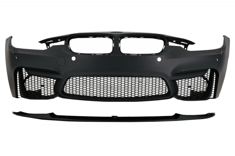 Bodykit für BMW F30 2011-2019 EVO II M3 Look Kotflügel Schwarz Motorhaube Tipps CarPartsTuning