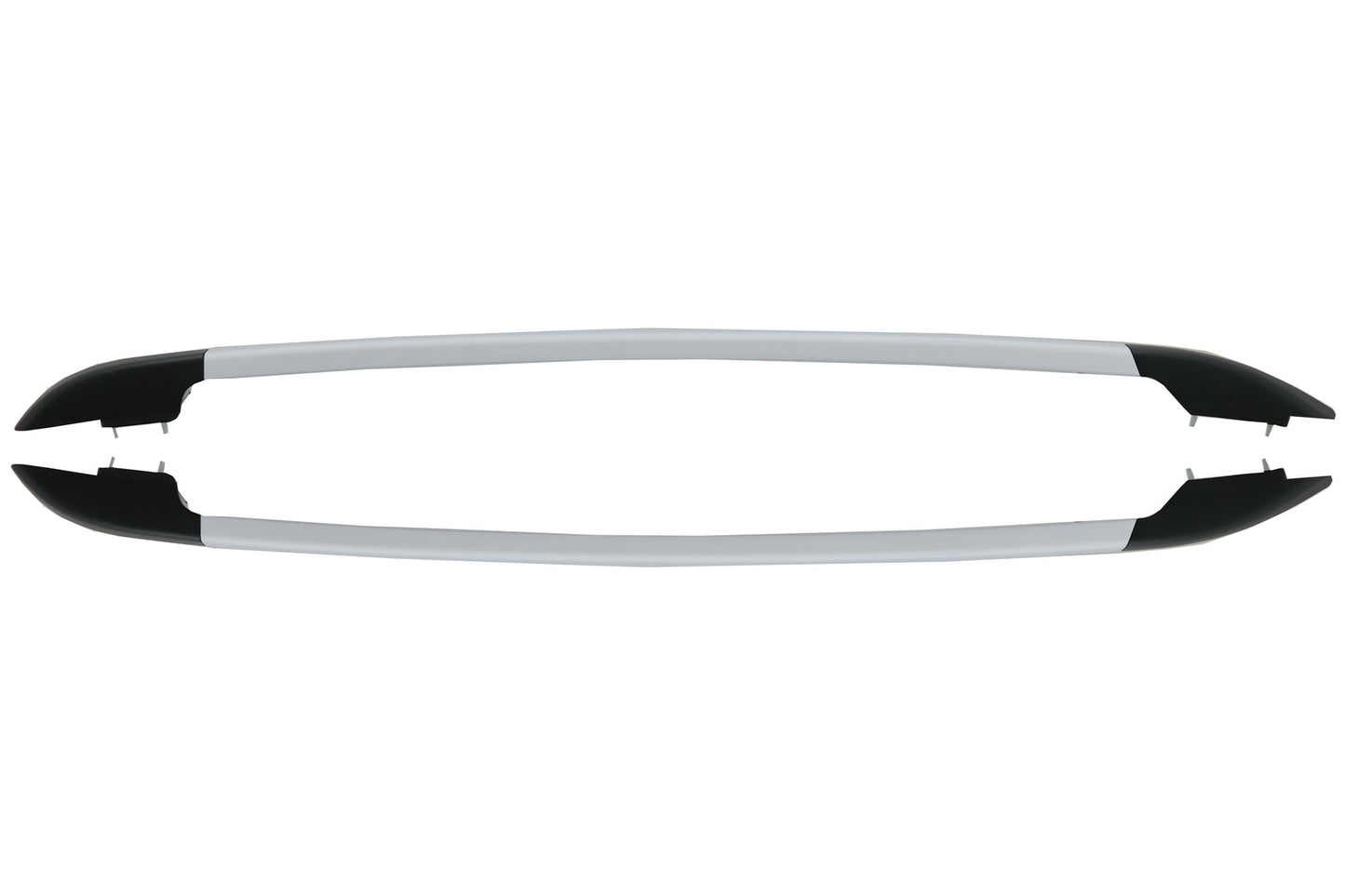 Dachträger passend für Ford Ranger T6 T7 T8 Doppelkabine (2012-2020) Silber KITT