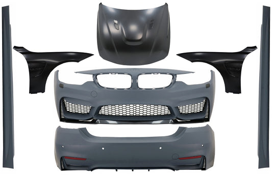 Full Umwandlung Bodykit für Mercedes W212 E-Klasse Pre Facelift 09-13 E63 Look CarPartsTuning