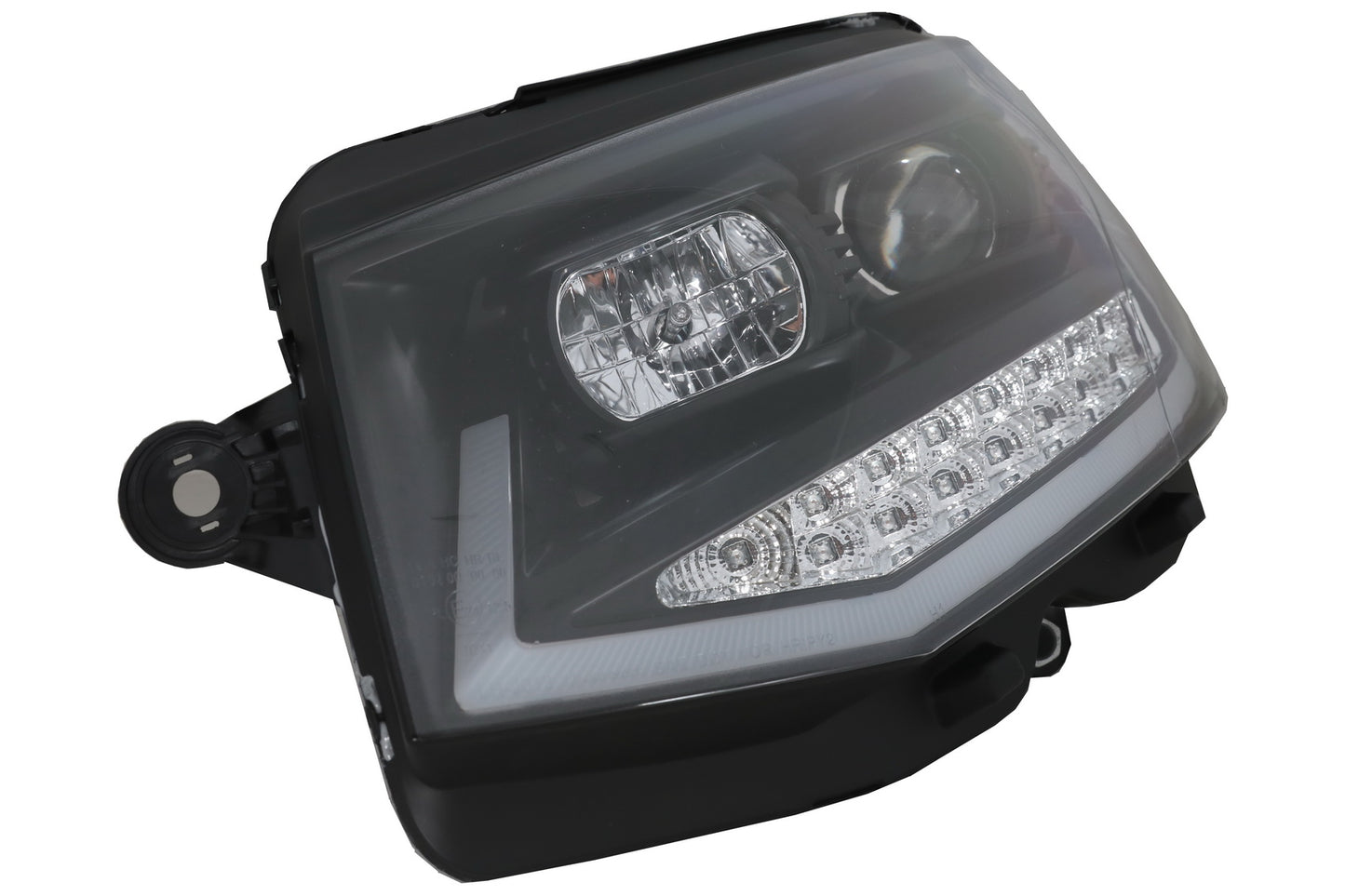 Scheinwerfer TUBE LED BAR für VW Transporter T6 2015-2020 Schwarz Carpartstuning Austria