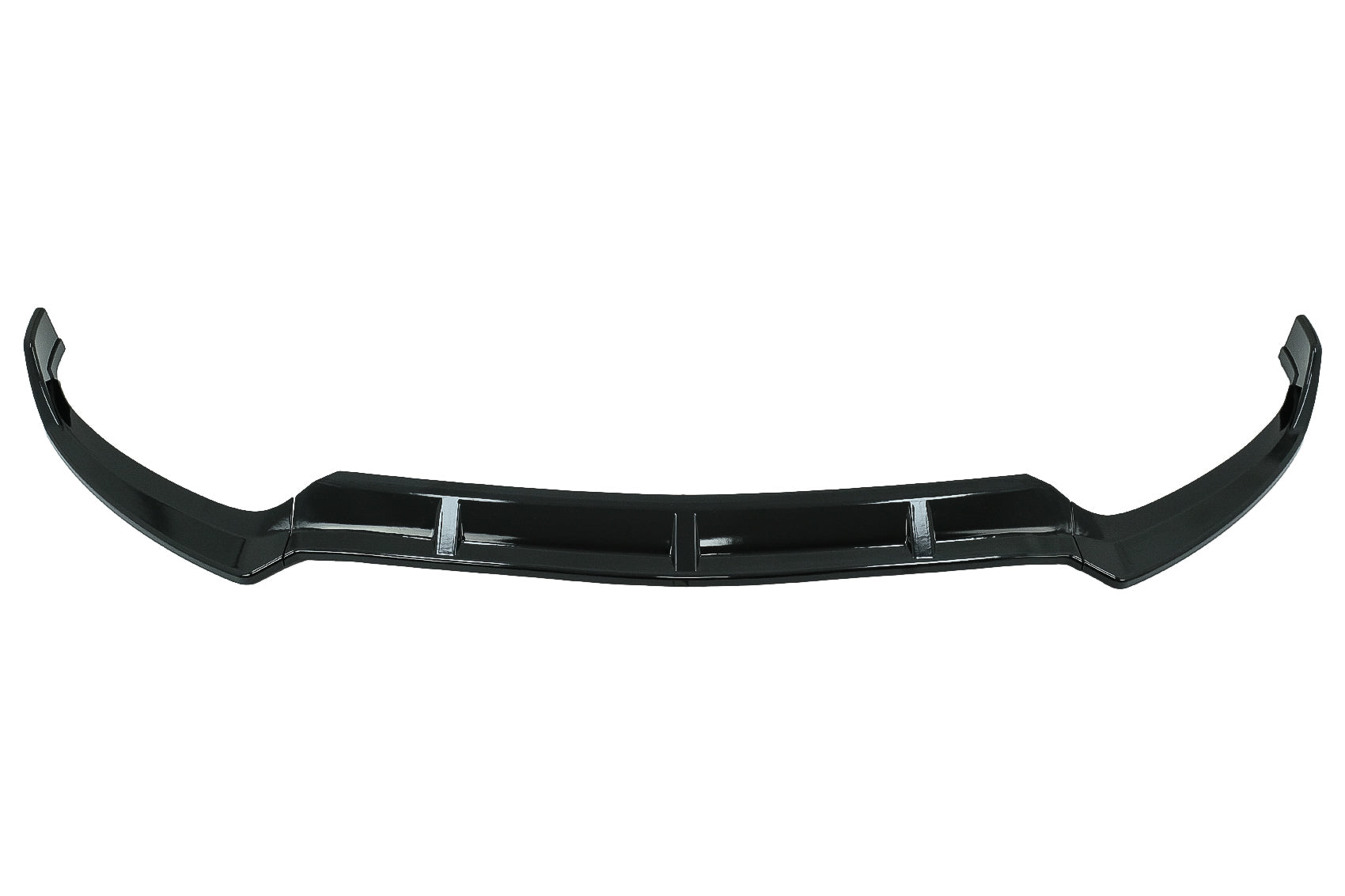 Vorderlippe für Mercedes C W205 S205 A205 C205 2014-2019 Sport Line Glänzend schwarz CarPartsTuning