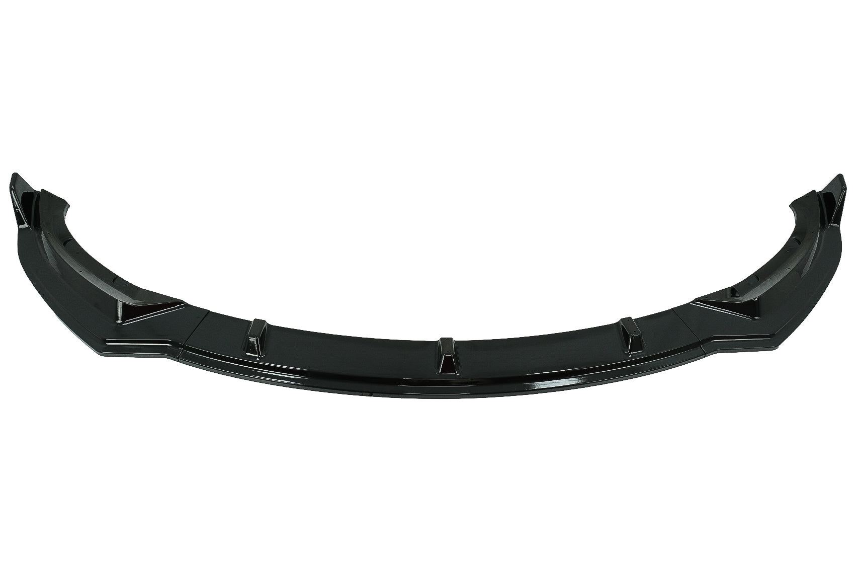 Frontstoßstange Add-On Spoiler Lippe für Tesla Model 3 2017+ Glänzend schwarz CarPartsTuning