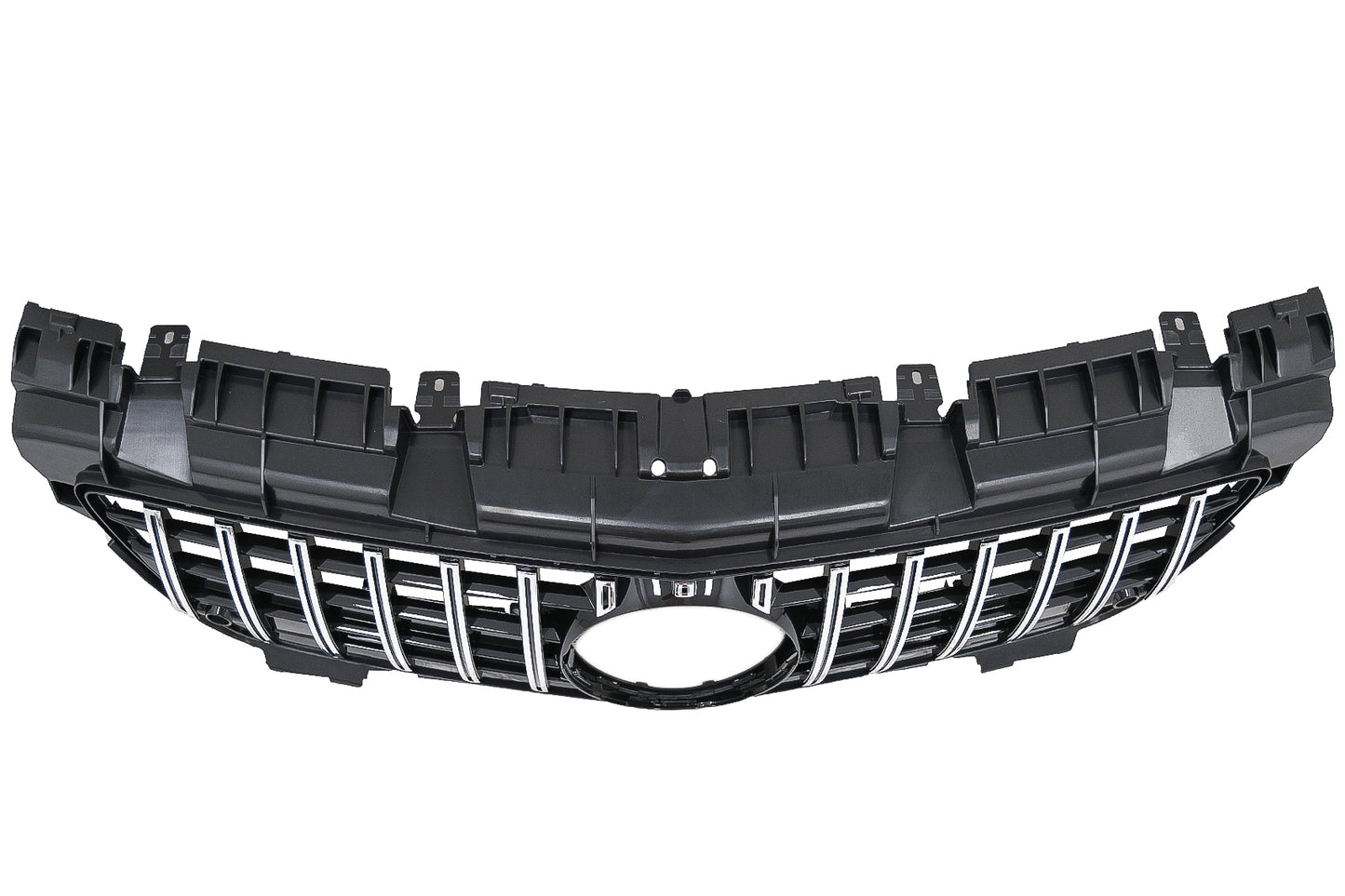 Vorderseite & Unteres Gitter für Mercedes SLK R172 11-15 GT-R Panamericana Look Chrom CarPartsTuning