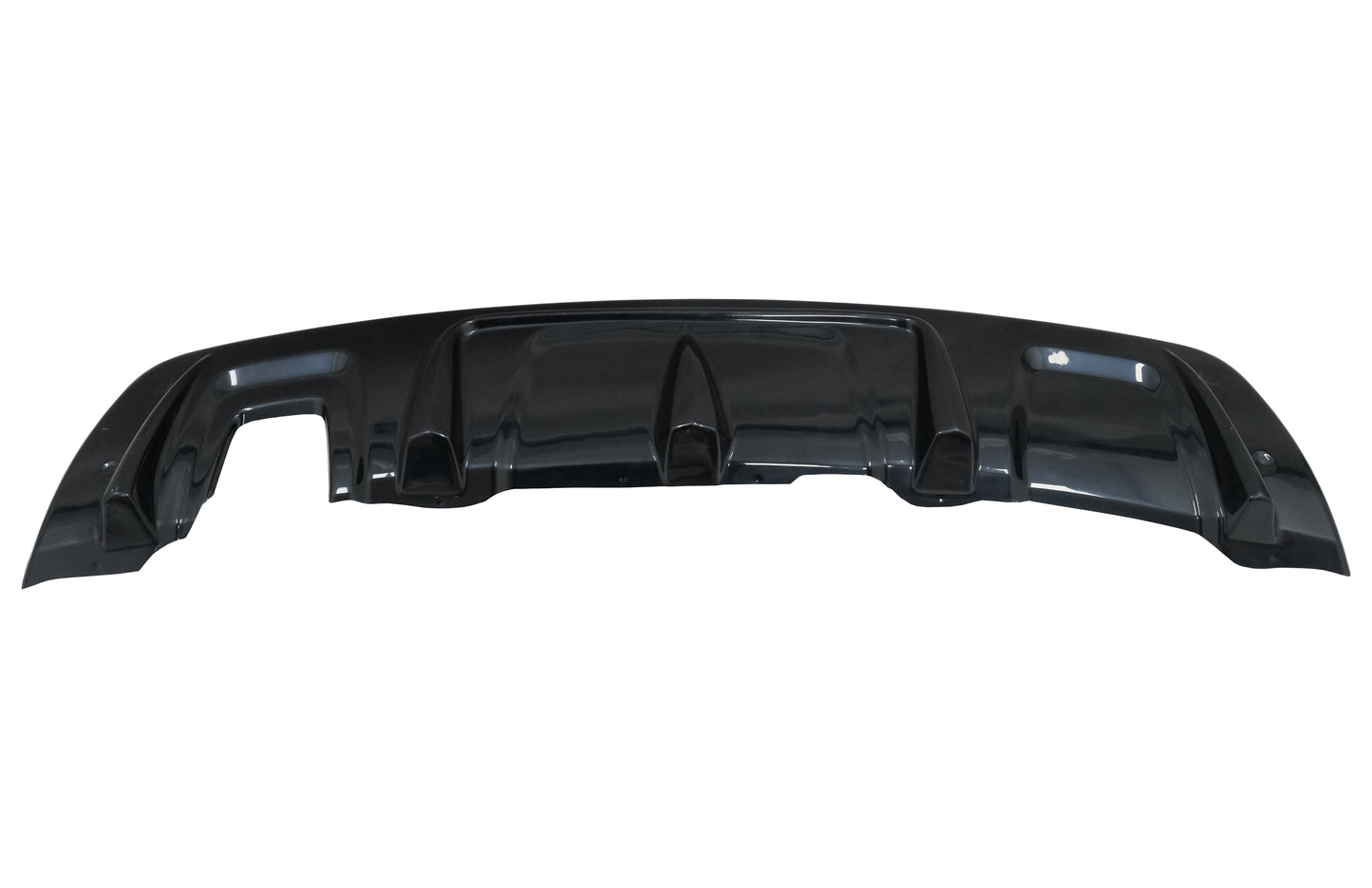 Unterfahrschutz für Heckstoßstange passend für DACIA Duster 4x4 / 4x2 (2010-2017) Piano Black KITT