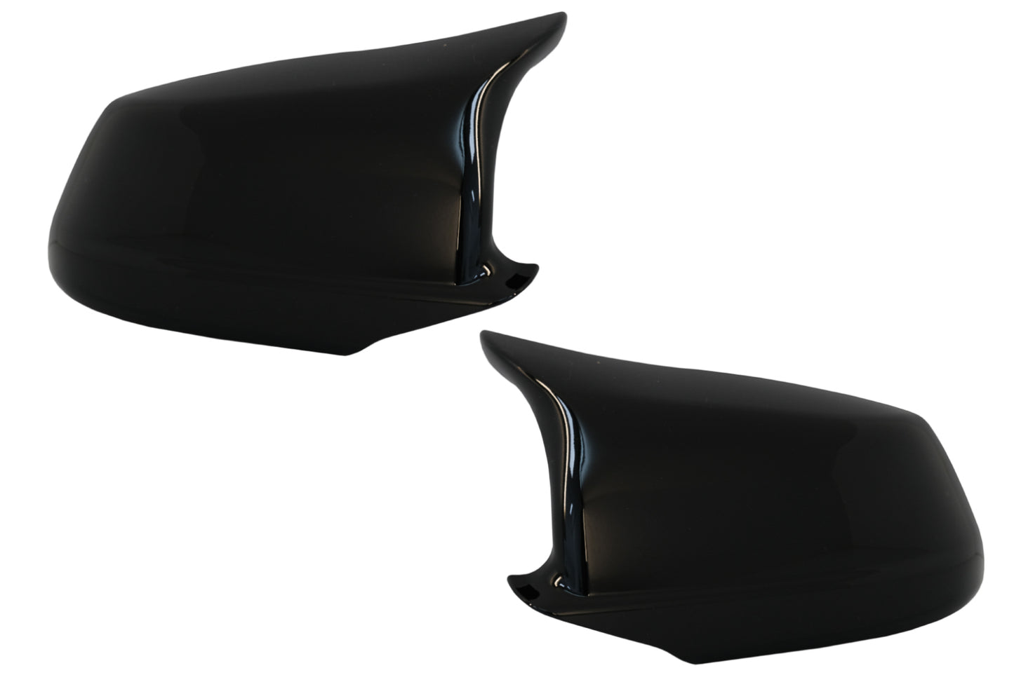 Spiegelkappen Passend Für BMW 5er F10 F11 F18 Non LCI (07.2010-2013) Piano Black M Design KITT