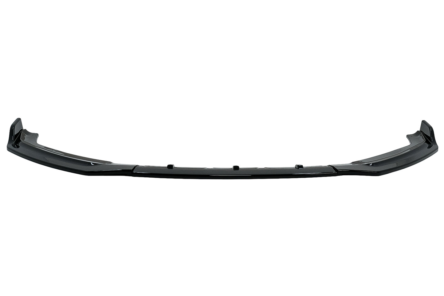 Frontstoßstange Add-On Spoiler Lippe für Audi A5 F5 2017-2019 Glänzend schwarz CarPartsTuning