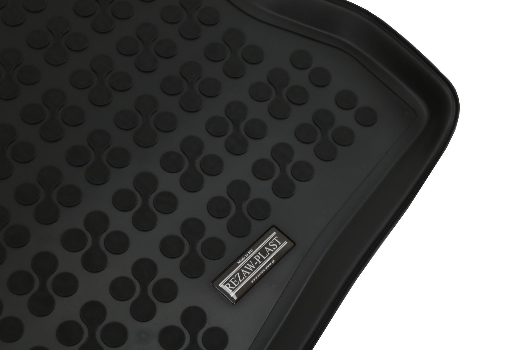 Gummi Kofferraummatte Schwarz Passend Für Ford Kuga I (2008-2012) Rezaw Plast