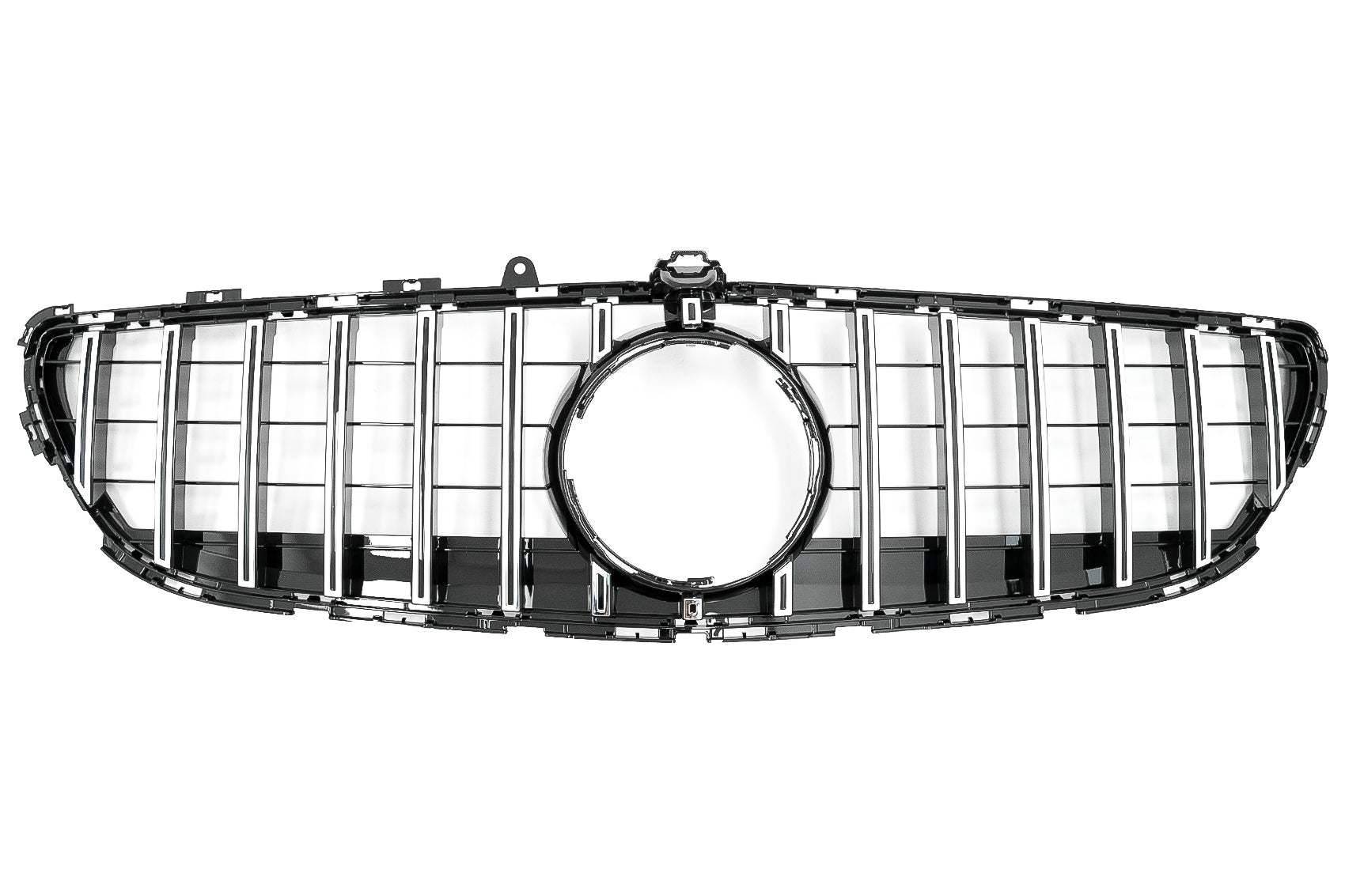 Kühlergrill für Mercedes CLS W218 Facelift 2014-2017 GTR Panamericana Look Chrom CarPartsTuning