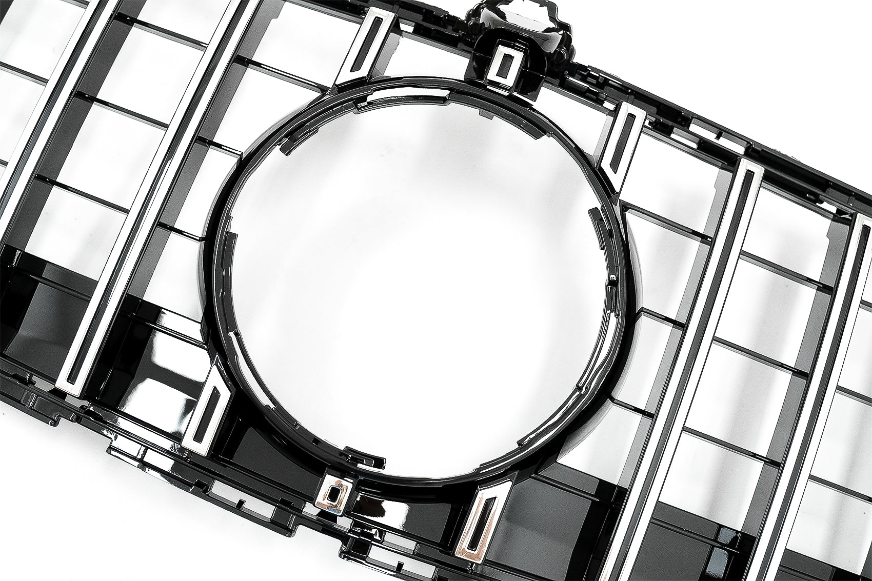 Kühlergrill für Mercedes CLS W218 Facelift 2014-2017 GTR Panamericana Look Chrom CarPartsTuning