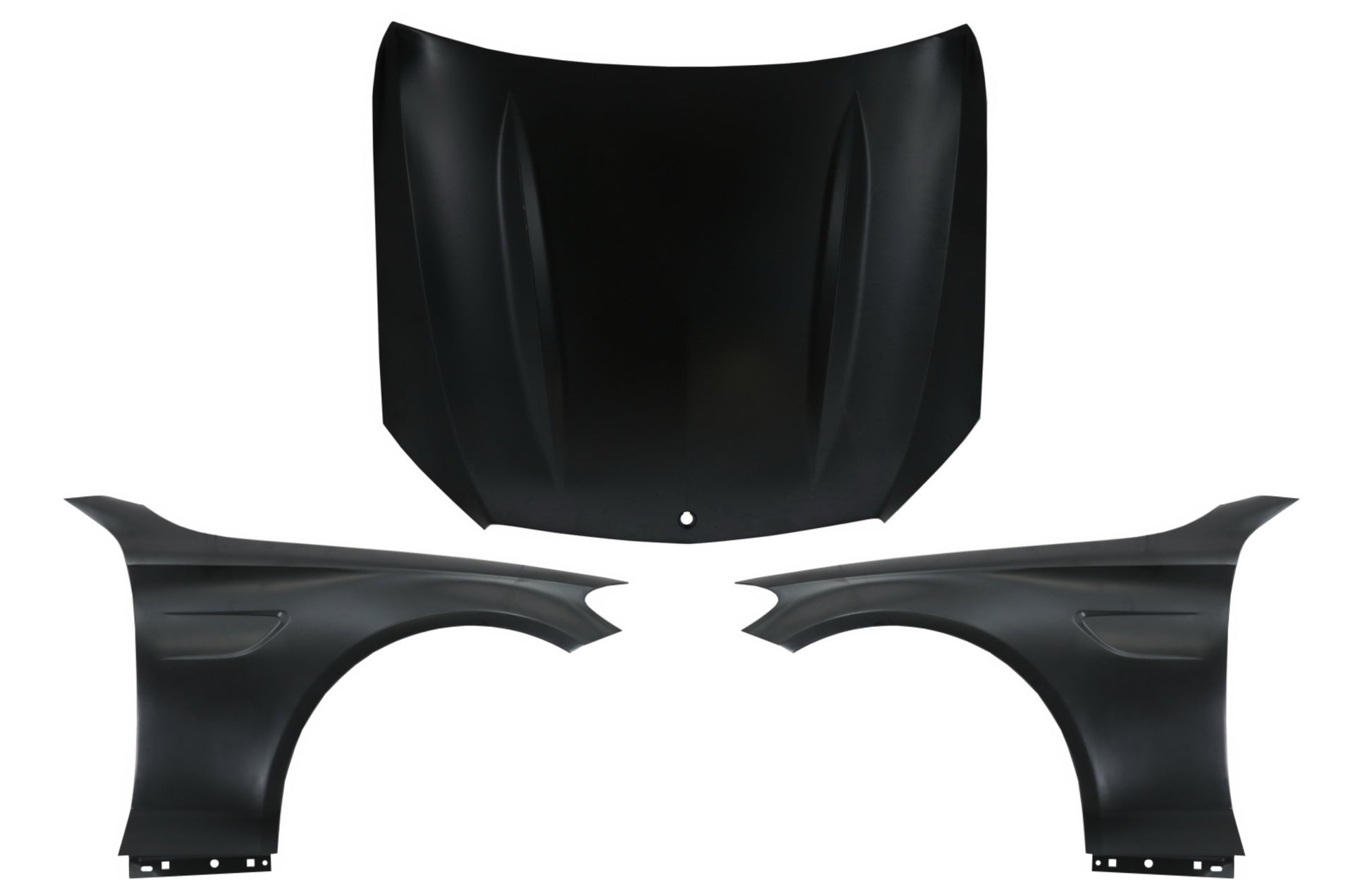 Motorhaube vorne für Mercedes C W205 S205 C205 A205 14-20 C63 Look Vordere Kotflügel CarPartsTuning