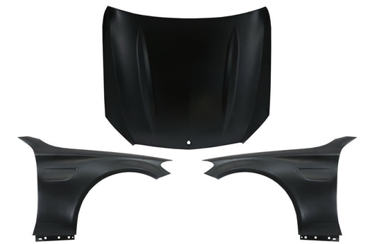 Motorhaube vorne für Mercedes C W205 S205 C205 A205 14-20 C63 Look Vordere Kotflügel CarPartsTuning