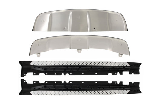 Unterfahrschutz Off Road für BMW X6 E71 2008-2014 Rostfreier Stahl Trittbretter CarPartsTuning