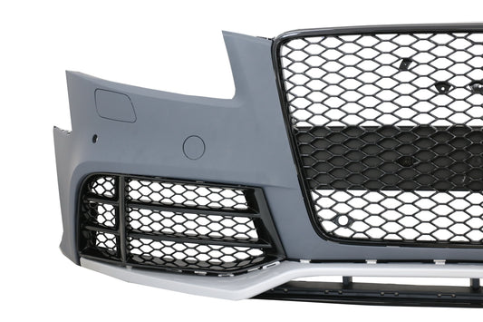 Frontstoßstange für Audi A5 8T Pre Facelift 2007-2011 RS5 Look Bienenwabe Gitter CarPartsTuning