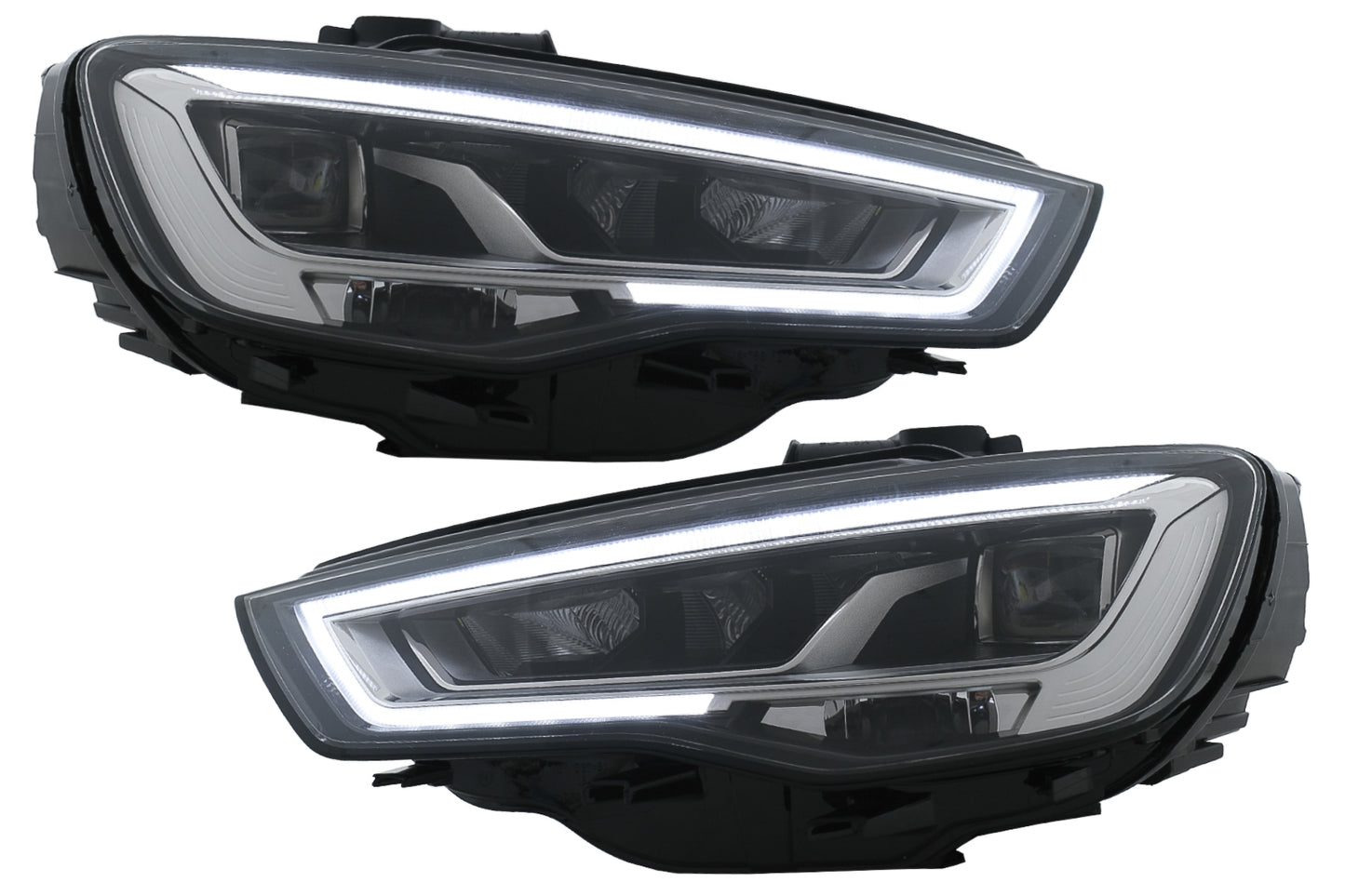 Full LED Scheinwerfer für Audi A3 8V Pre Facelift 13-16 Aktualisierung Halogen Dynamisch LHD CarPartsTuning