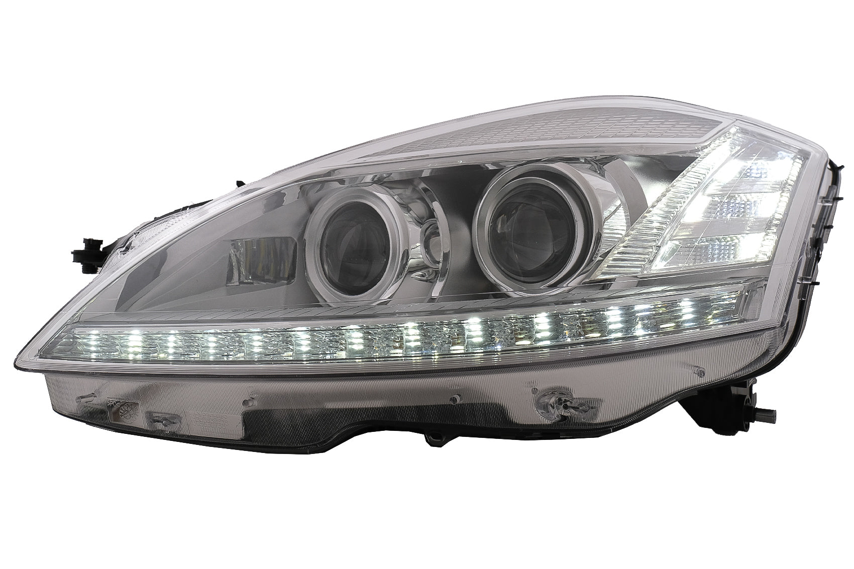 Scheinwerfer LED für MERCEDES W221 S-Klasse 2005-2009 Facelift Look LHD CarPartsTuning