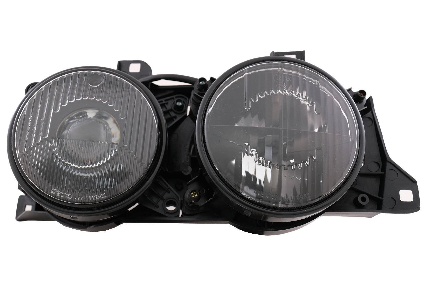 Angel Eyes Scheinwerfer für BMW 7er E32 1986-1994 5er E34 1987-1996 Schwarz- CarPartsTuning