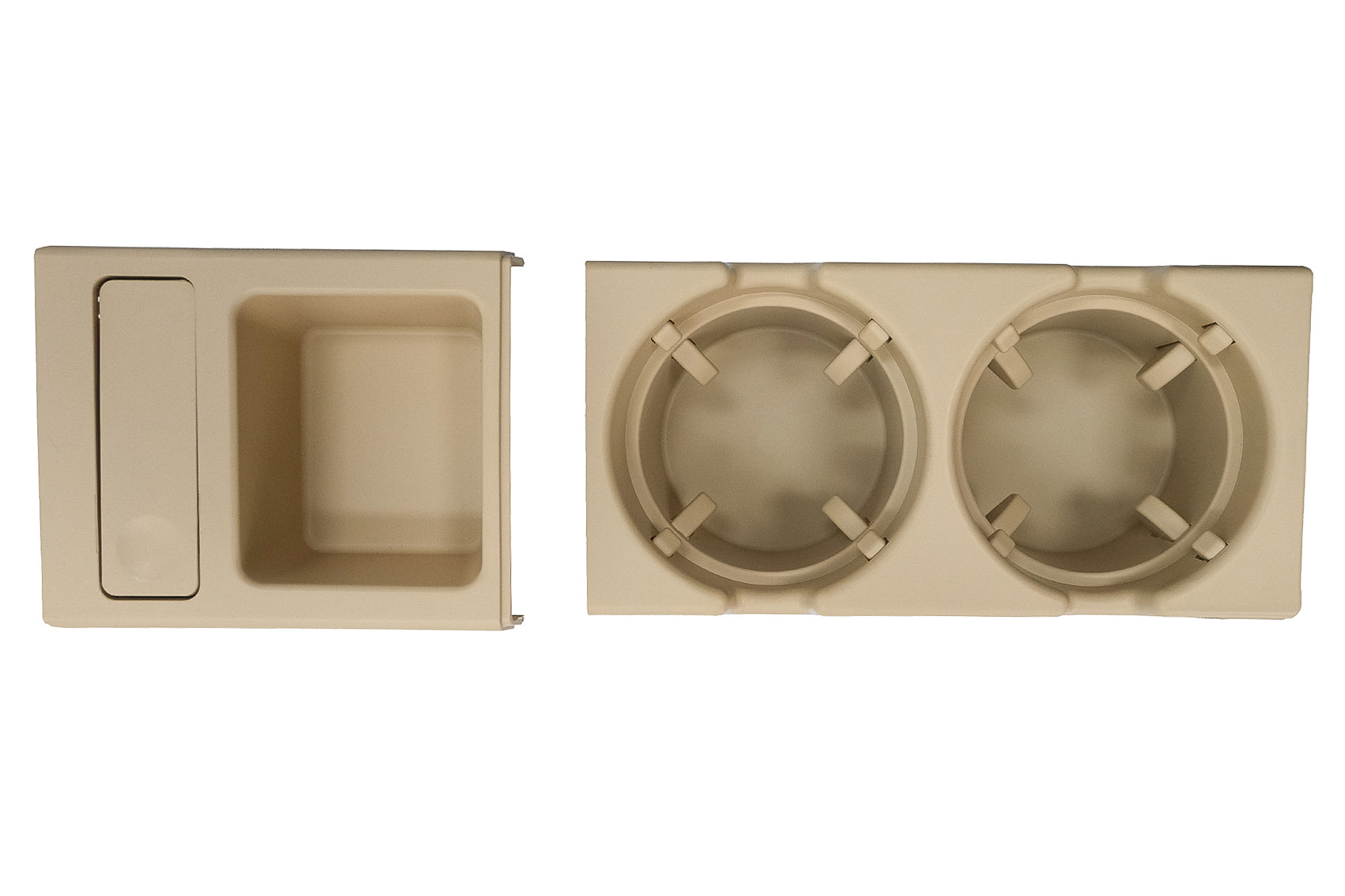 Halter Becher Und Münzbox Passend Für BMW 3er E46 (1998-2005) Beige KITT Specials