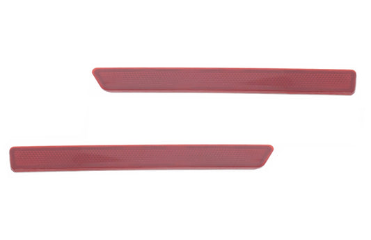 Set Rote Reflektoren Passend Für BMW 3er F30 (2011-2019) Nur Evo Design Heckstoßstange KITT