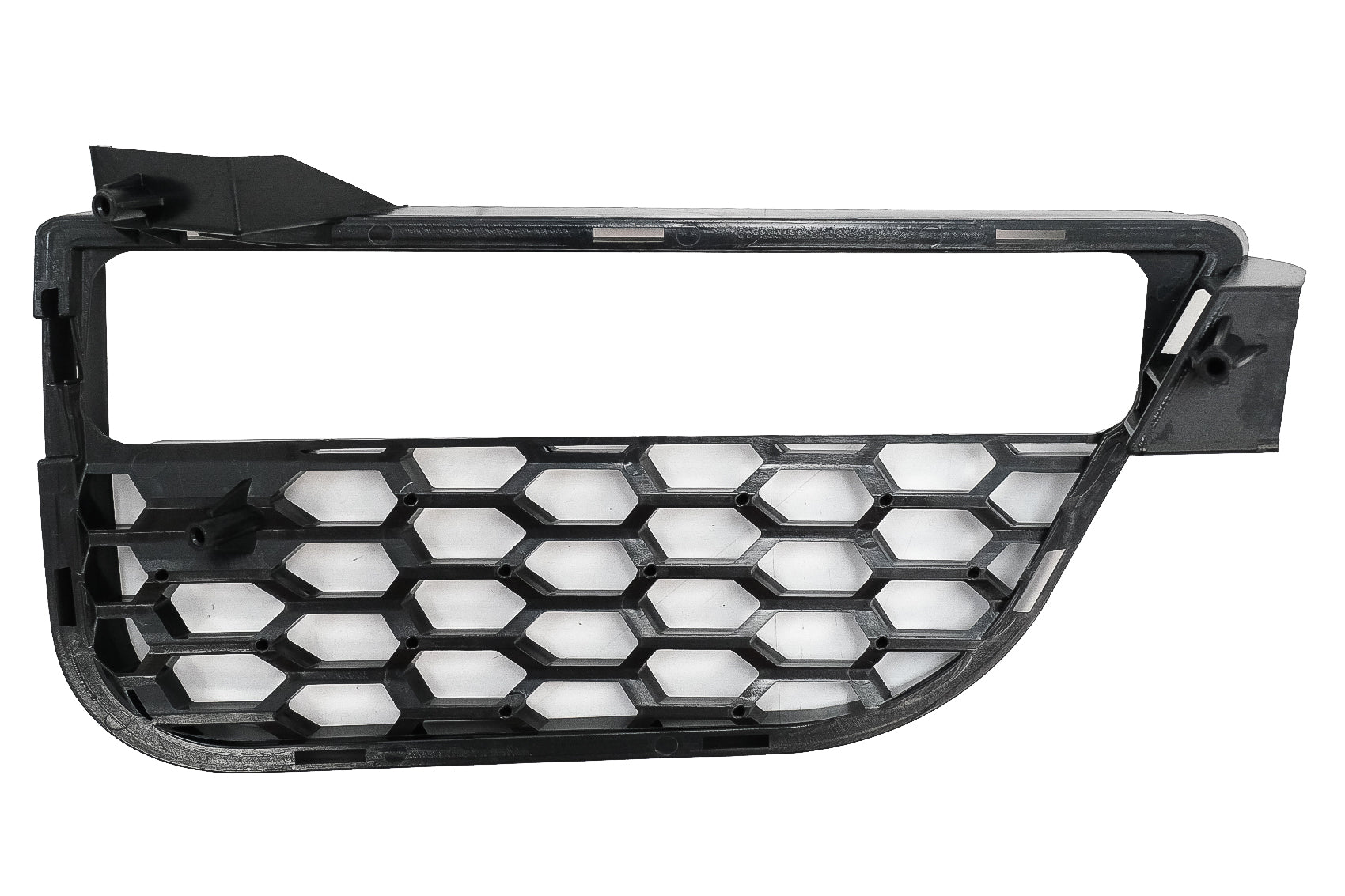 Nebellampe Abdeckungen Seite Gitter für BMW 5er G30 G31 2017+ M5 Look Glänzend schwarz CarPartsTuning