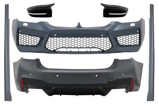 Bodykit für BMW 5 G30 17-19 M5 Design Spiegelabdeckungen Stoßfänger Seitenschweller CarPartsTuning