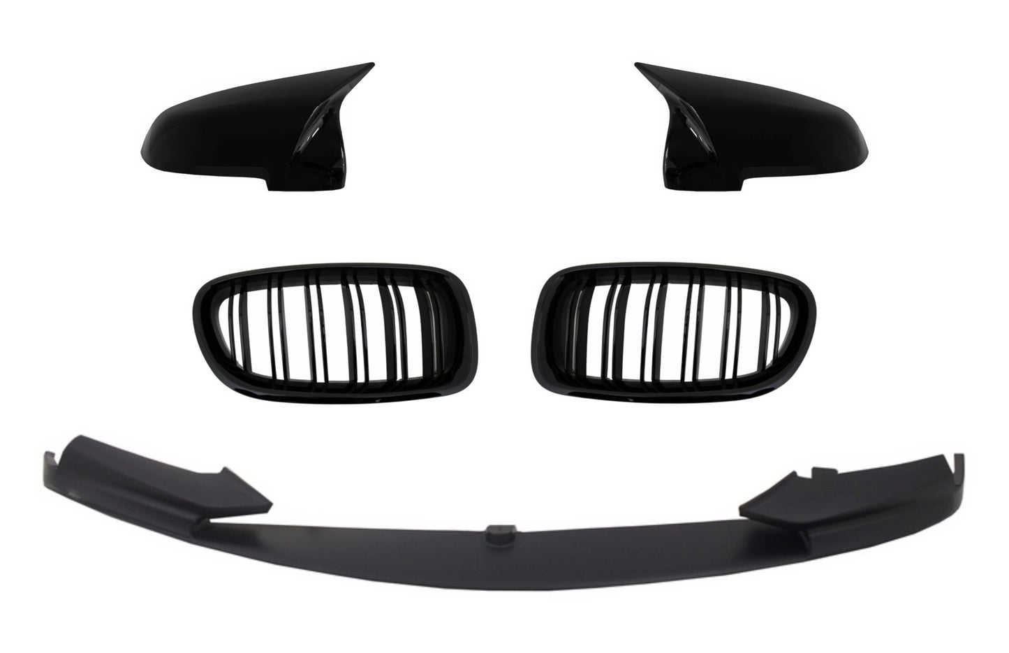 Spoiler Lippe für BMW 5 F10 F11 2015-2017 M-Performance Look Spiegelabdeckungen Gitter Carpartstuning Austria