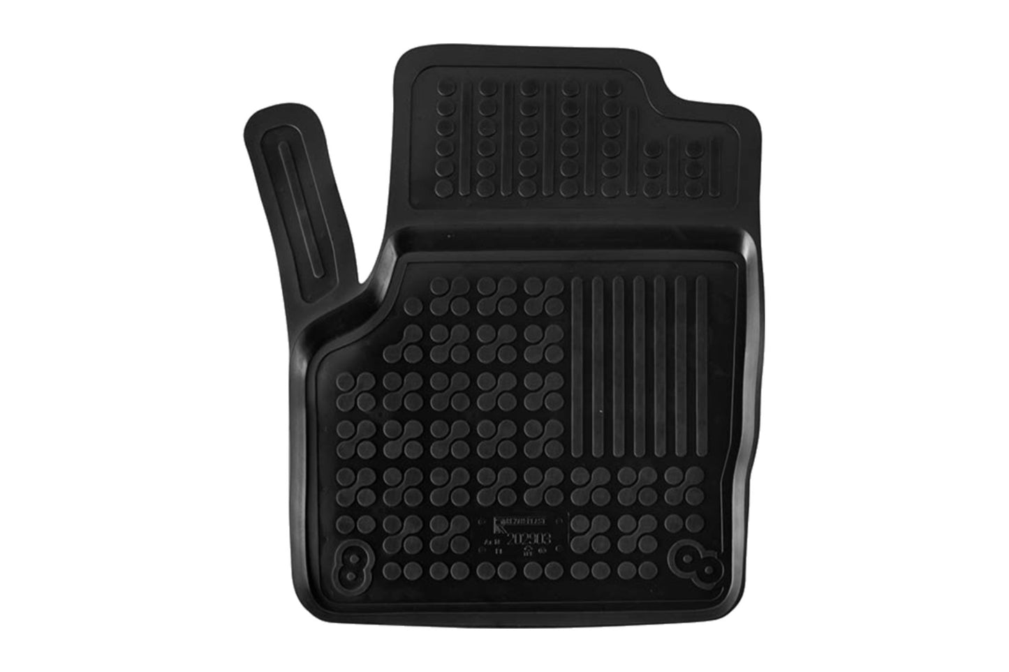 Gummibodenmatte Schwarz für Land Rover Discovery Sport L550 Geruchlos Dedicated CarPartsTuning