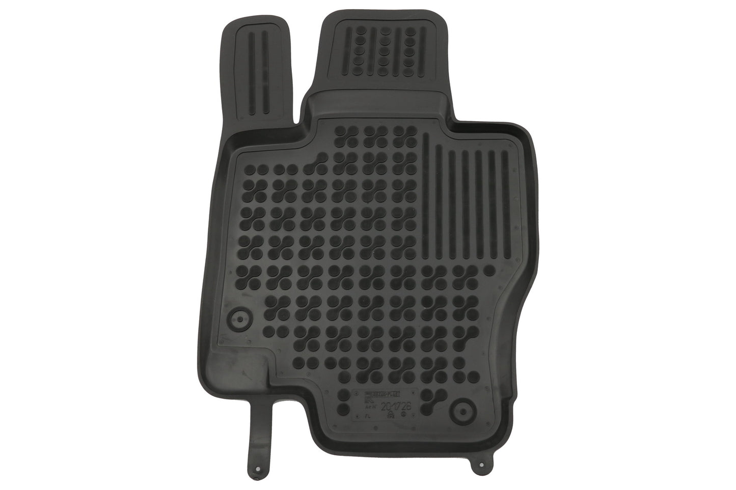 Fußmatten Gummimatten Schwarz für Mercedes GLE II W167 2019+ Geruchsfreier erhöhter Rand CarPartsTuning