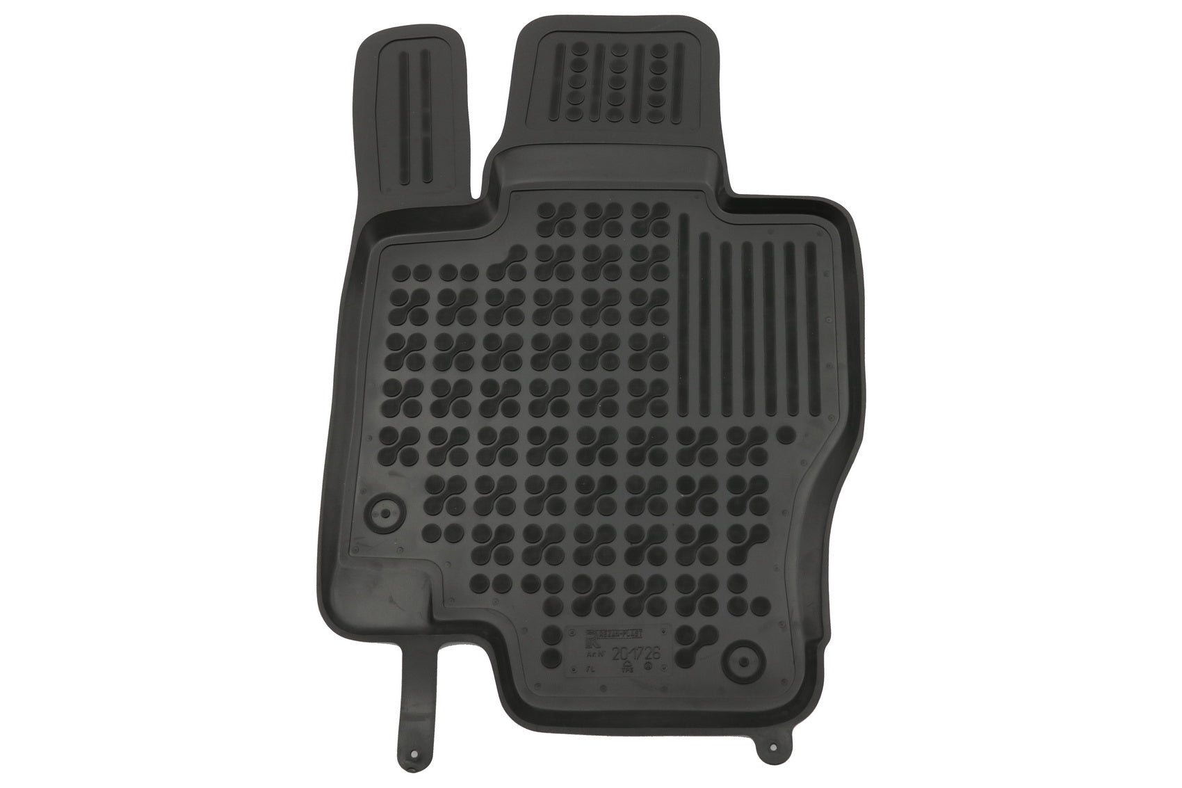 Fußmatten Gummimatten Schwarz für Mercedes GLE II W167 2019+ Geruchsfreier erhöhter Rand CarPartsTuning