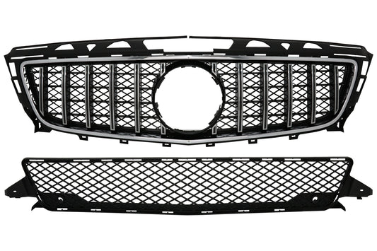 Kühlergrill für Mercedes CLS W218 C218 X218 Sport Line 11-14 GTR Look CarPartsTuning