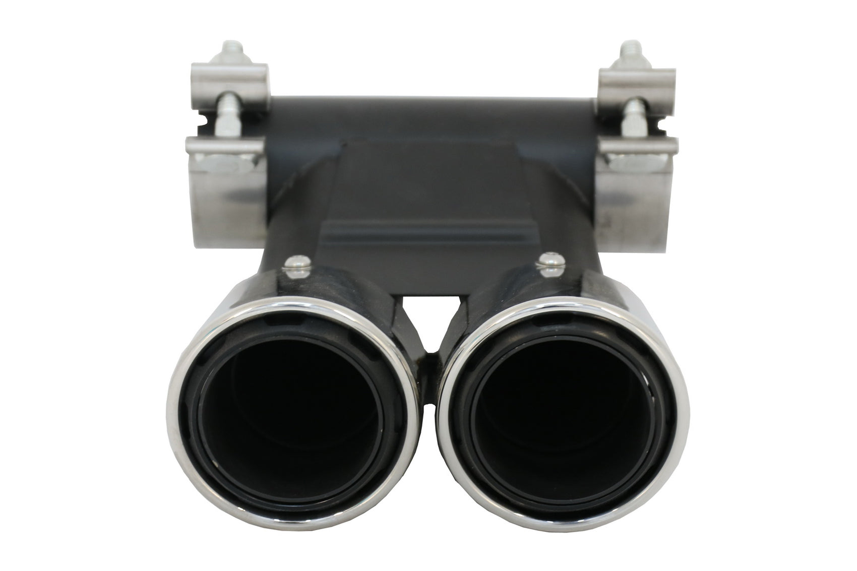 Auspufftopf Tipp für Porsche 718 Cayman Boxster 982 2016+ Chrom CarPartsTuning