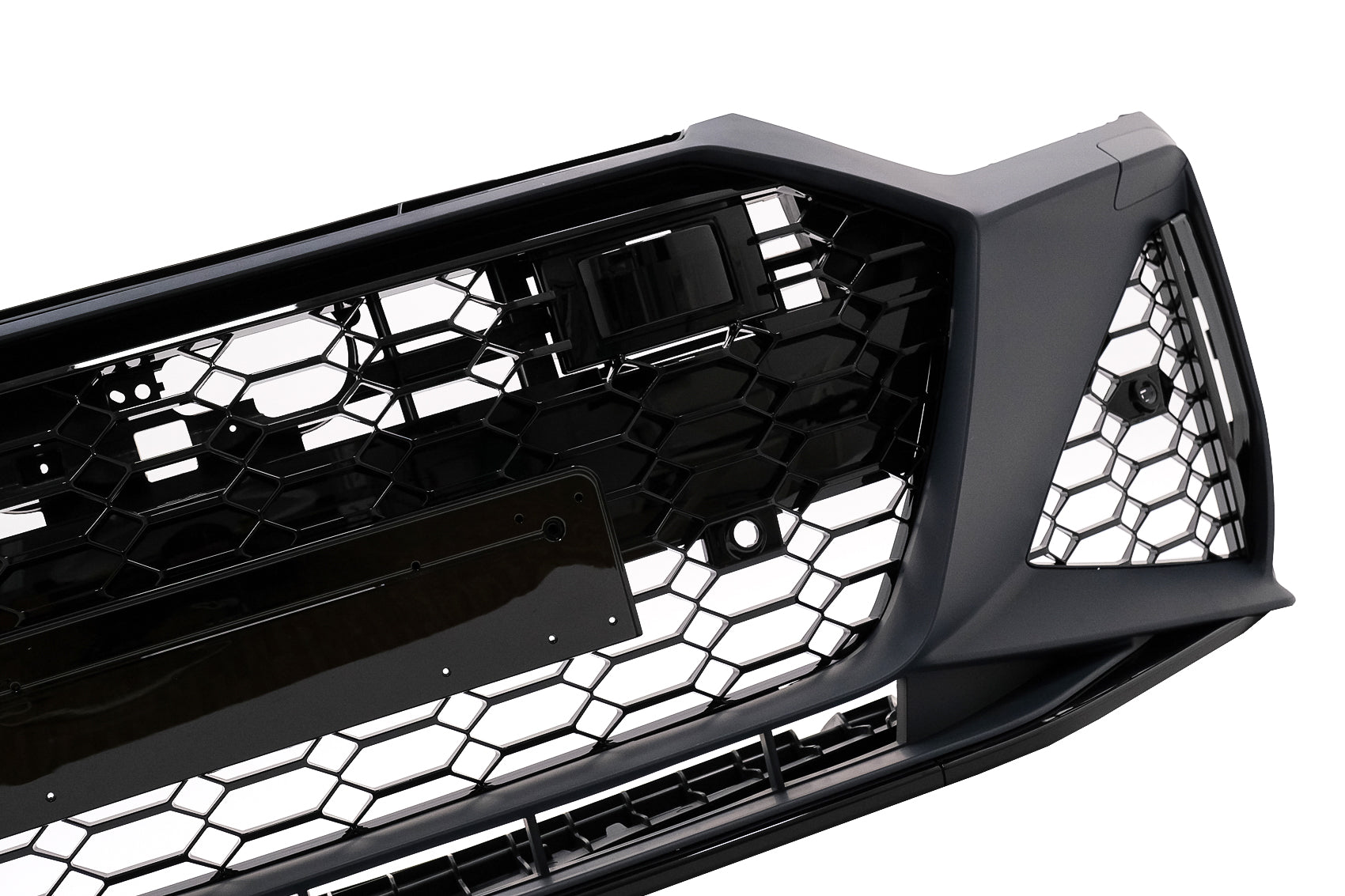 Frontstoßstange für Audi A7 4K8 18+ Seitengitter Dummy PDC RS7 Look CarPartsTuning