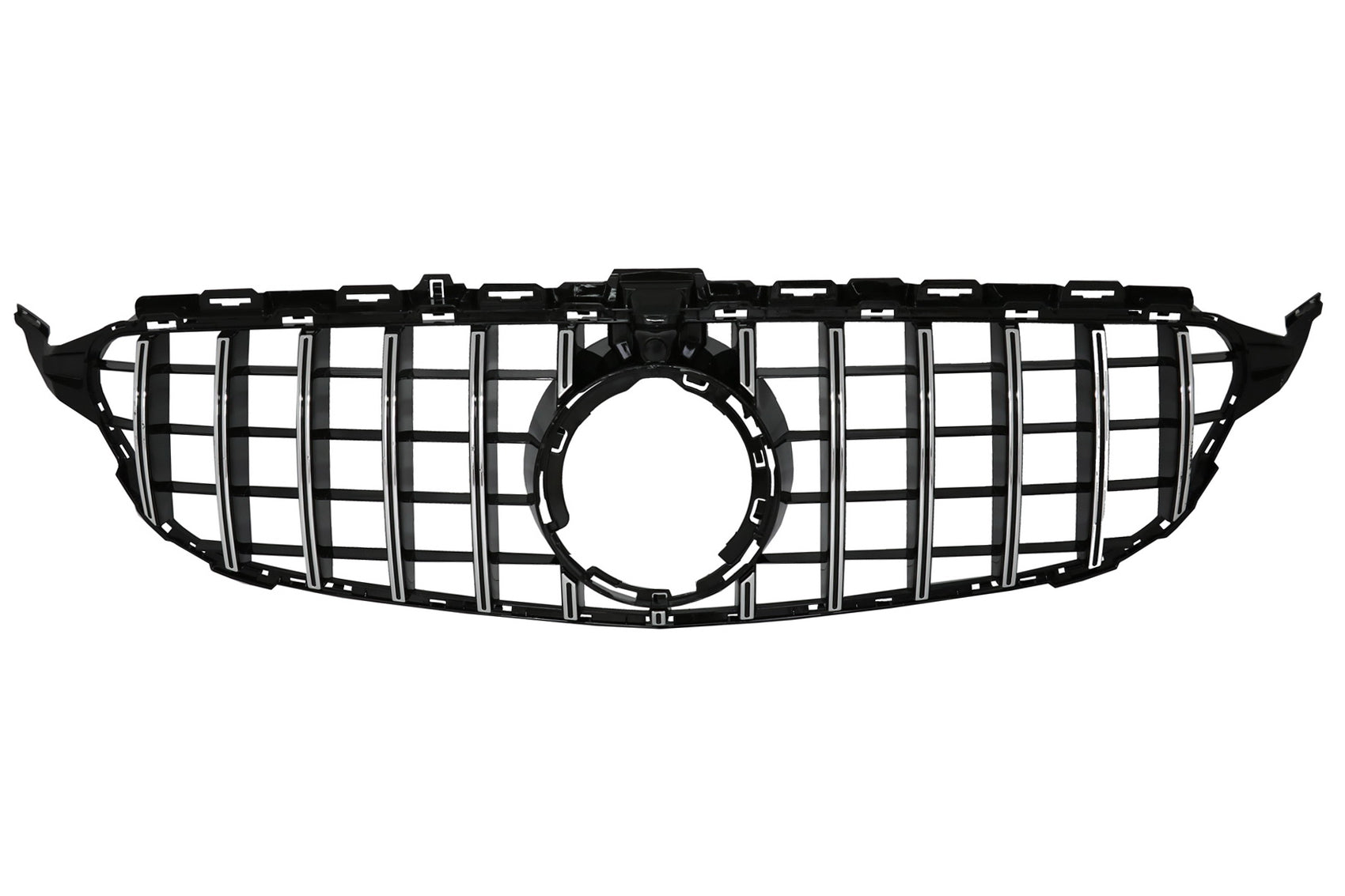 Kühlergrill für Mercedes W205 S205 A205 C205 Facelift 03.18-20 mit 360 Kamera CarPartsTuning