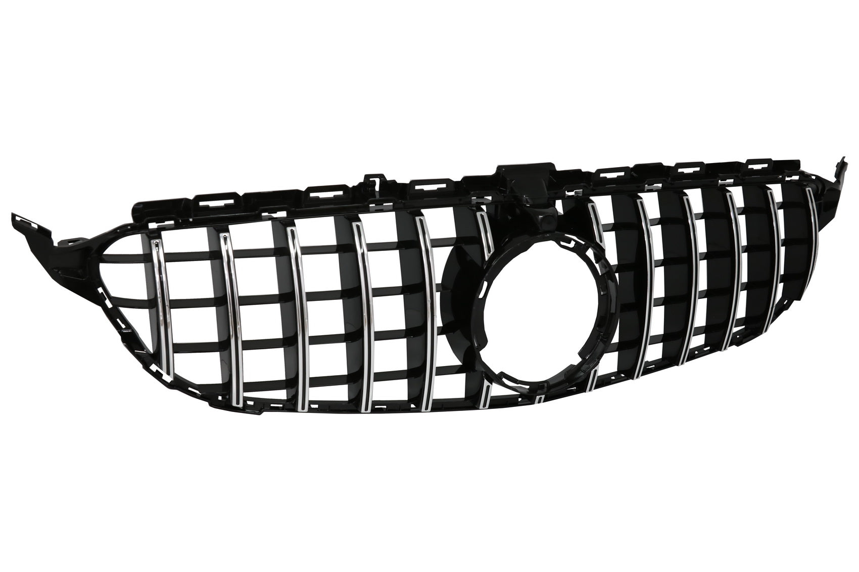 Kühlergrill für Mercedes W205 S205 A205 C205 Facelift 03.18-20 mit 360 Kamera CarPartsTuning