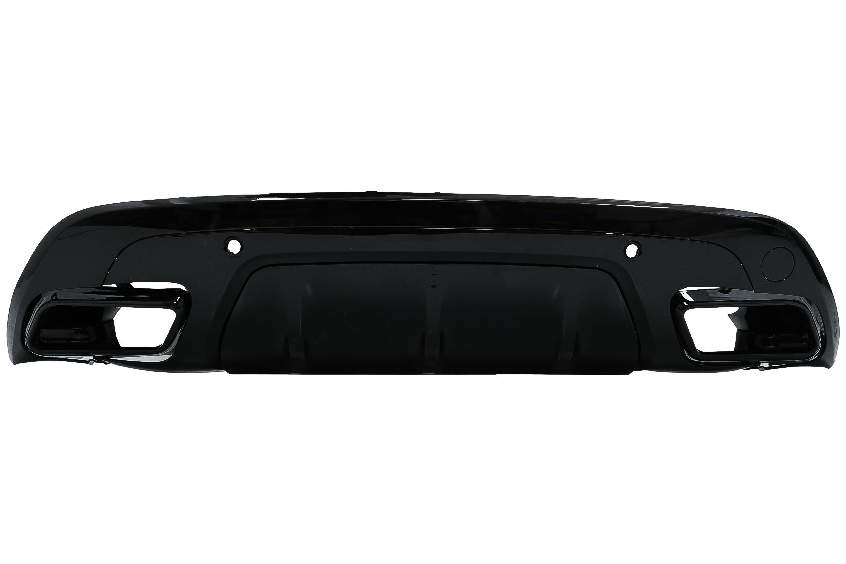 Heckstoßstangen-Diffusor Mit Endrohren Passend Für Land Range Rover Velar SUV L560 (2017-Up) Dynamischer Klavierlack-Look KITT