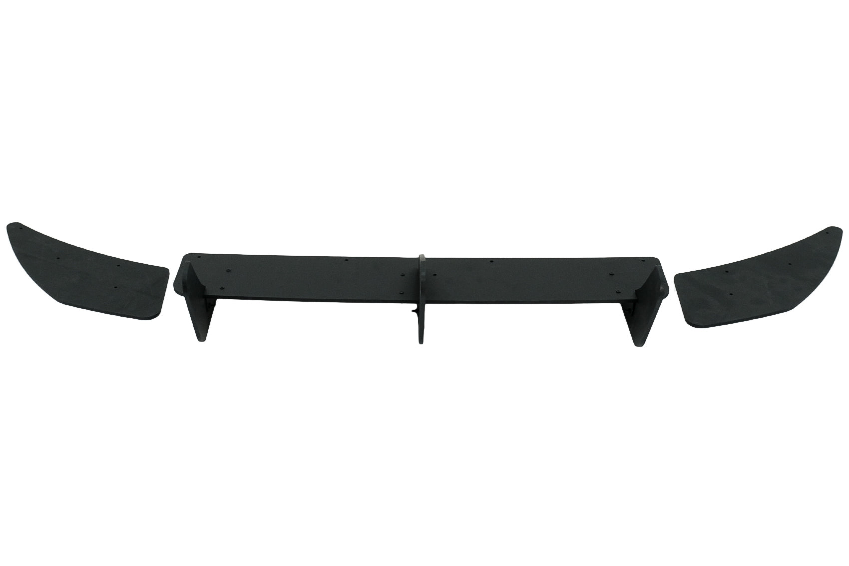 Heckschürzenansatz für Diffusor und Seitensplitter passend für VW Golf 7 VII R (2013-2016) KITT